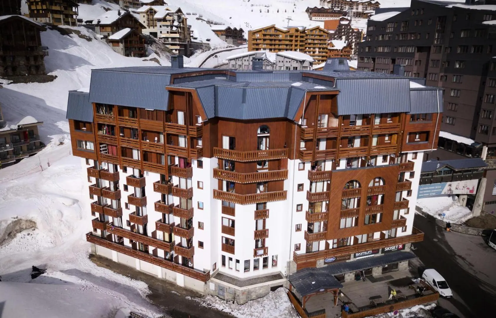 Residence Altineige - Studio Pour 4 Personnes 82 Val Thorens Frankrike